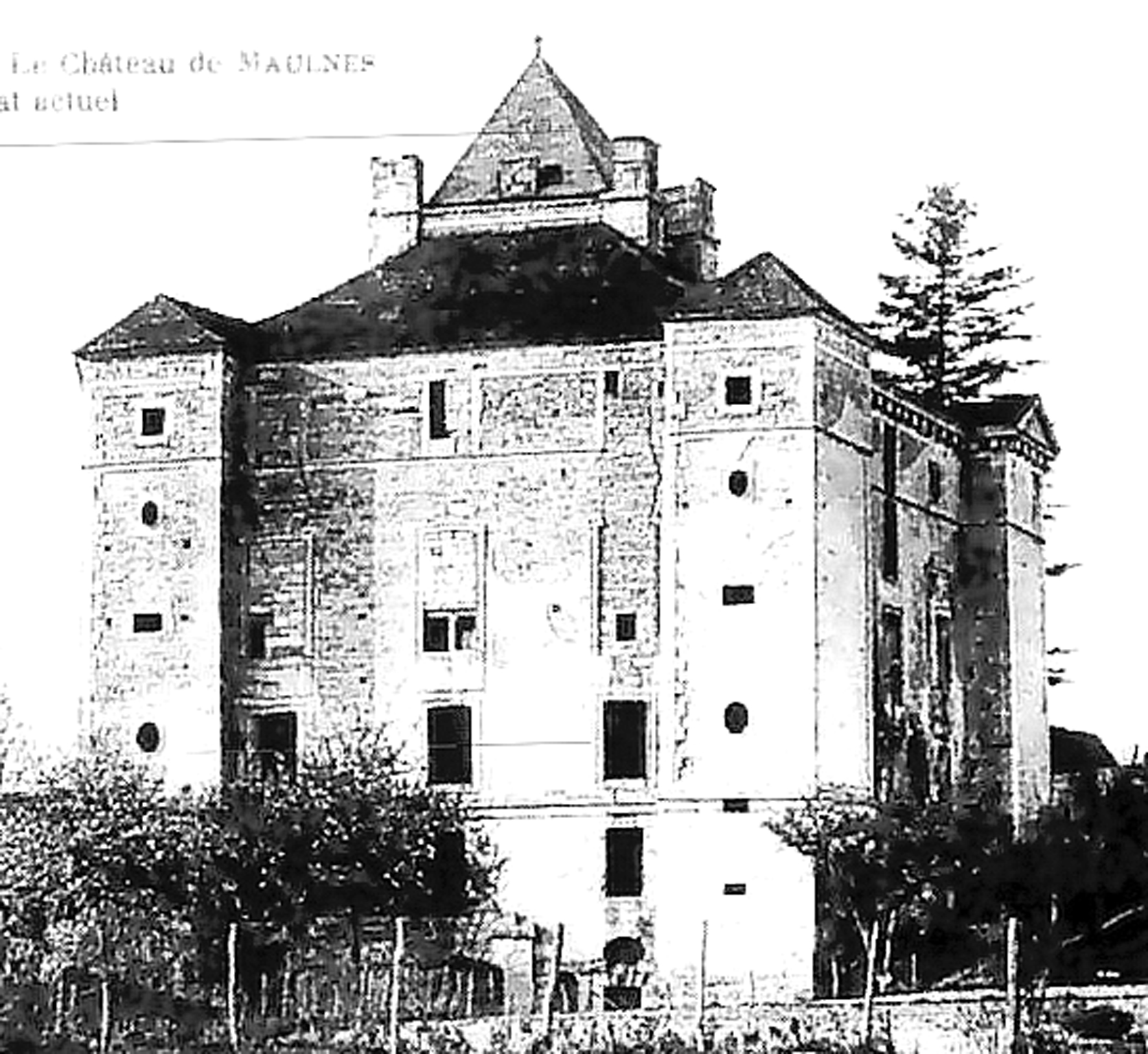 Le Château de Maulnes (Yonne)