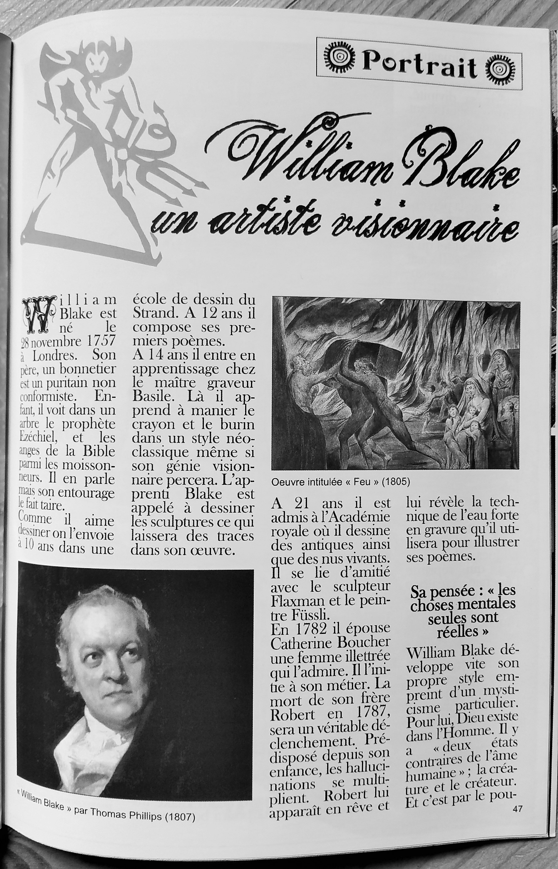 William Blake, un artiste visionnaire